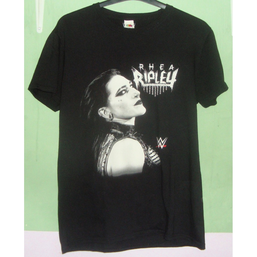 เสื้อยืดแฟน WWE ลาย Rhea Ripley Wrestling Superstar ผ้าฝ้าย คอกลม มีไซส์ S-5XL ใส่ได้ทั้งชายและหญิง