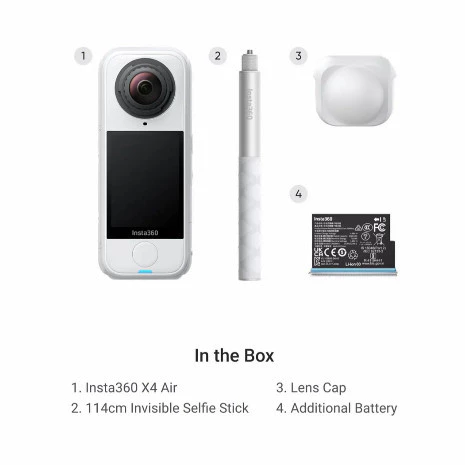 Insta360 X4 กล้อง 360 องศา 8K30fps thumbnail 5