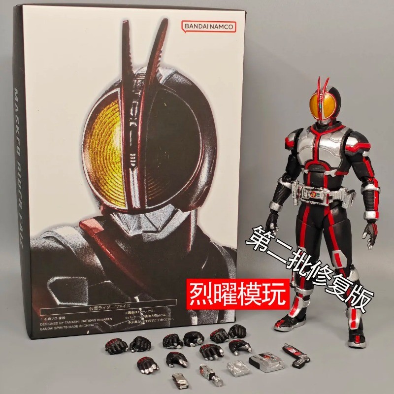 ❀ยี่ห้อใหม่ KO Made in China Repair Version แกะสลักกระดูก Kamen Rider FAIZ Master Qiao 555 Basic For