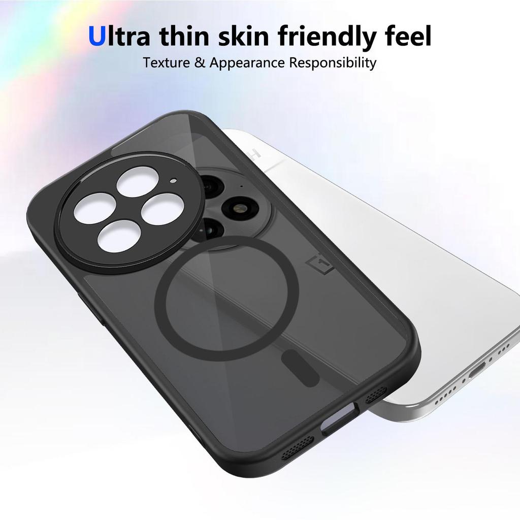Frosted เคสอะคริลิคใสสําหรับ OnePlus 13 13R 13T OnePlus13 OnePlus13r OnePlus13t ฝาครอบพลาสติกแข็ง St