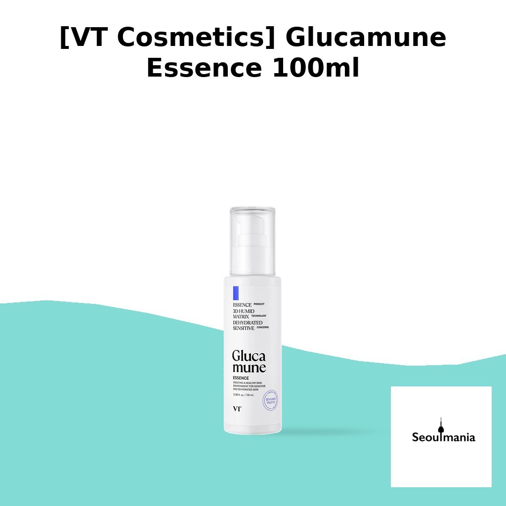 [VT Cosmetics] Glucamune Essence 100ml / Korean Essence / Natural Glow / ของแท้ 100% โดย Seoulmania