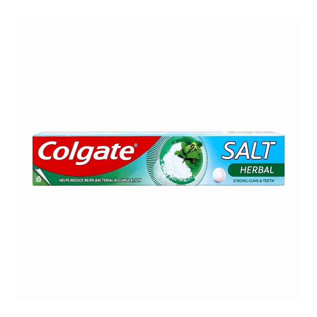 Colgate Salt Herbal Toothpaste 150 g. คอลเกตยาสีฟันเกลือสมุนไพร 150 กรัม