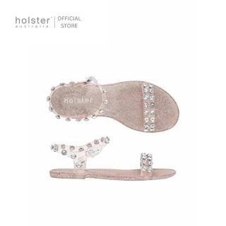 holster australia รองเท้าแตะรัดส้นผู้หญิง sunlight glitter สี rose