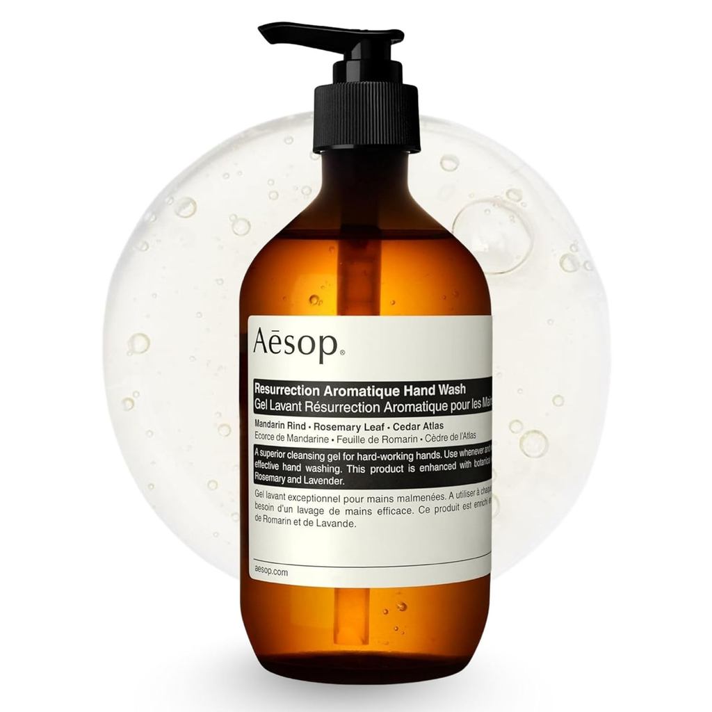 Aesop Resurrection Aromatique Hydrating Hand Wash | สบู่ล้างมือสูตรอ่อนโยน Non-Drying พร้อม Mandarin