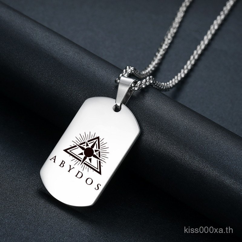 สร้อยคอมัลติมีเดียแบบ Azure Abedos พร้อมจี้ลายทหาร Millennium Charlie