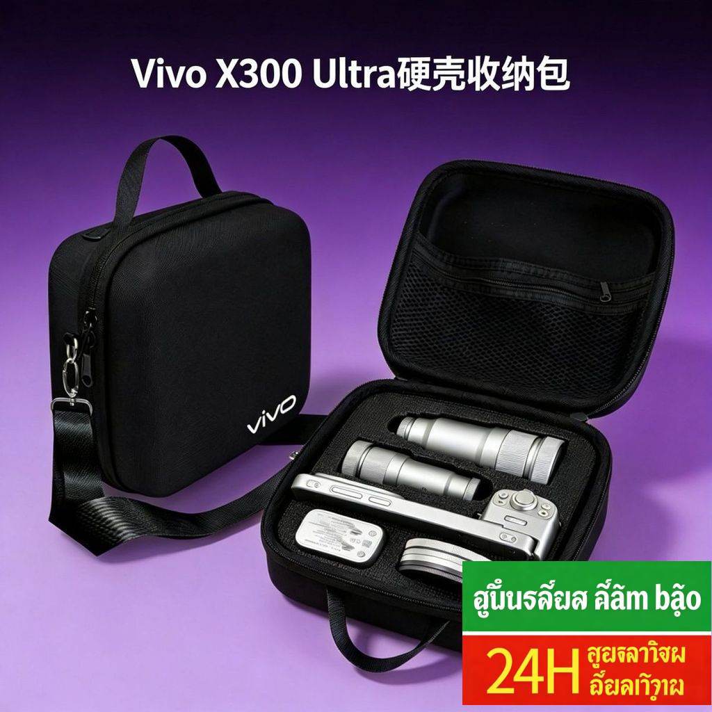 ใช้ได้กับ vivo X300, X300 Ultra ชุดช่างภาพ กระเป๋าเก็บของ X300S ถ่ายภาพ กระเป๋าถือ กระเป๋าสะพายข้าง