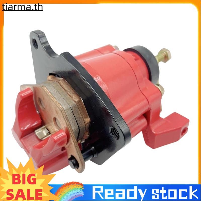 TIARMA คาลิปเปอร์เบรคหลังพร้อมแผ่นสําหรับ Bashan 200CC 250CC BS250 BS250-7 BS200-7 Quad Bike ATV