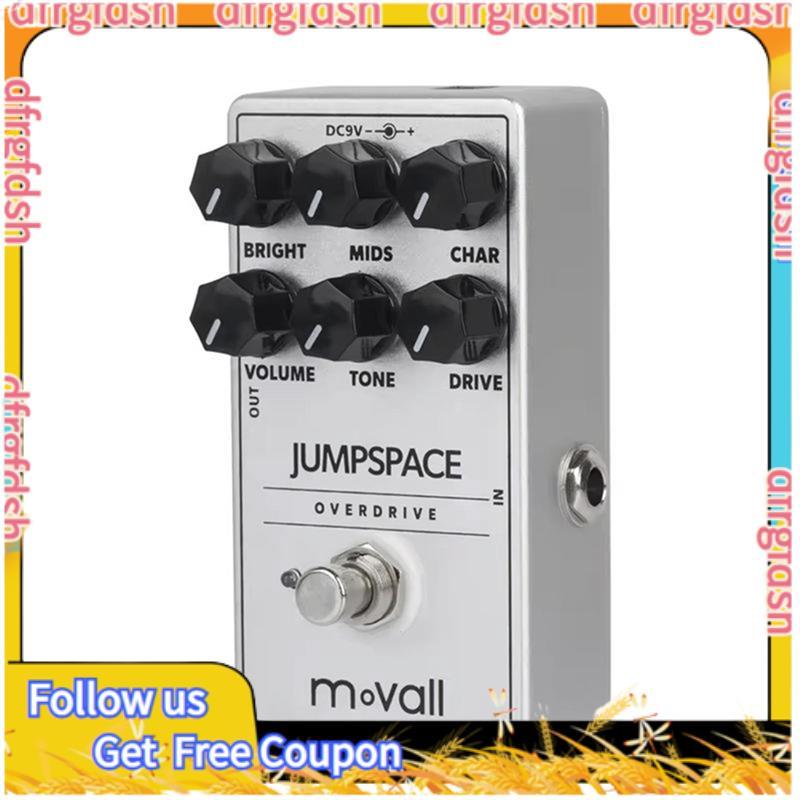 D&FMval MP106 JUMPSPACE Overdrive Pedal Guitar Effect พร้อม True Bypass Effect Pedal