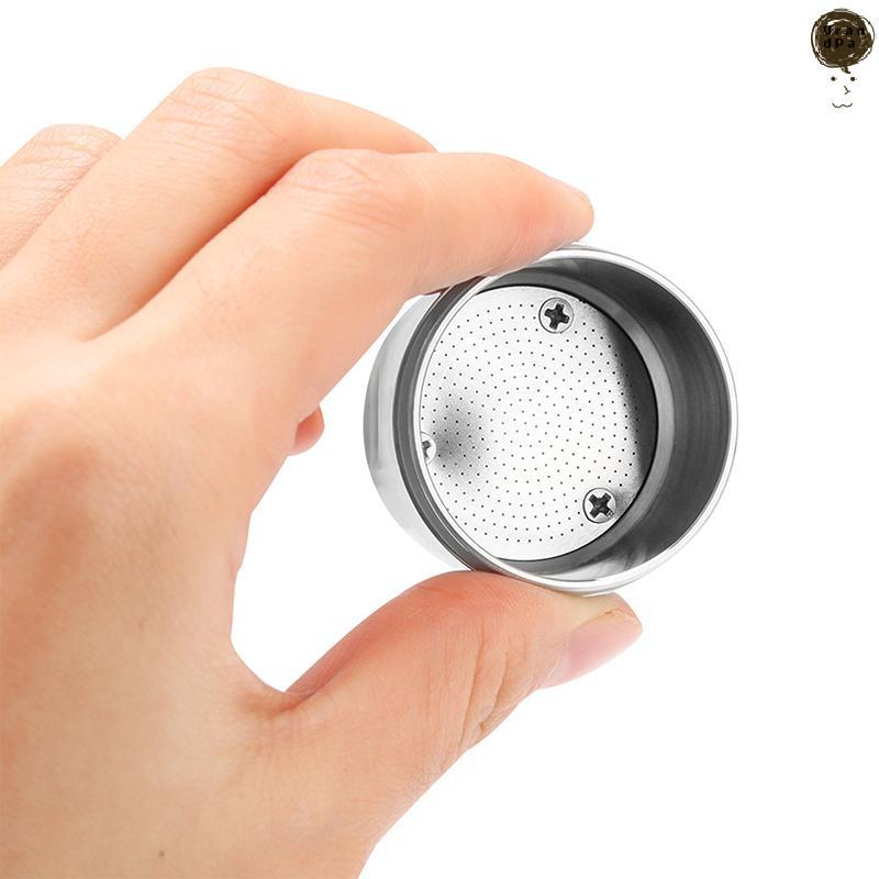 [GR] ICafilas สแตนเลสนํากลับมาใช้ใหม่ Illy กรองกาแฟ Tamper ชุดแคปซูลรีฟิล Pod Tamper สําหรับ ILLY X9