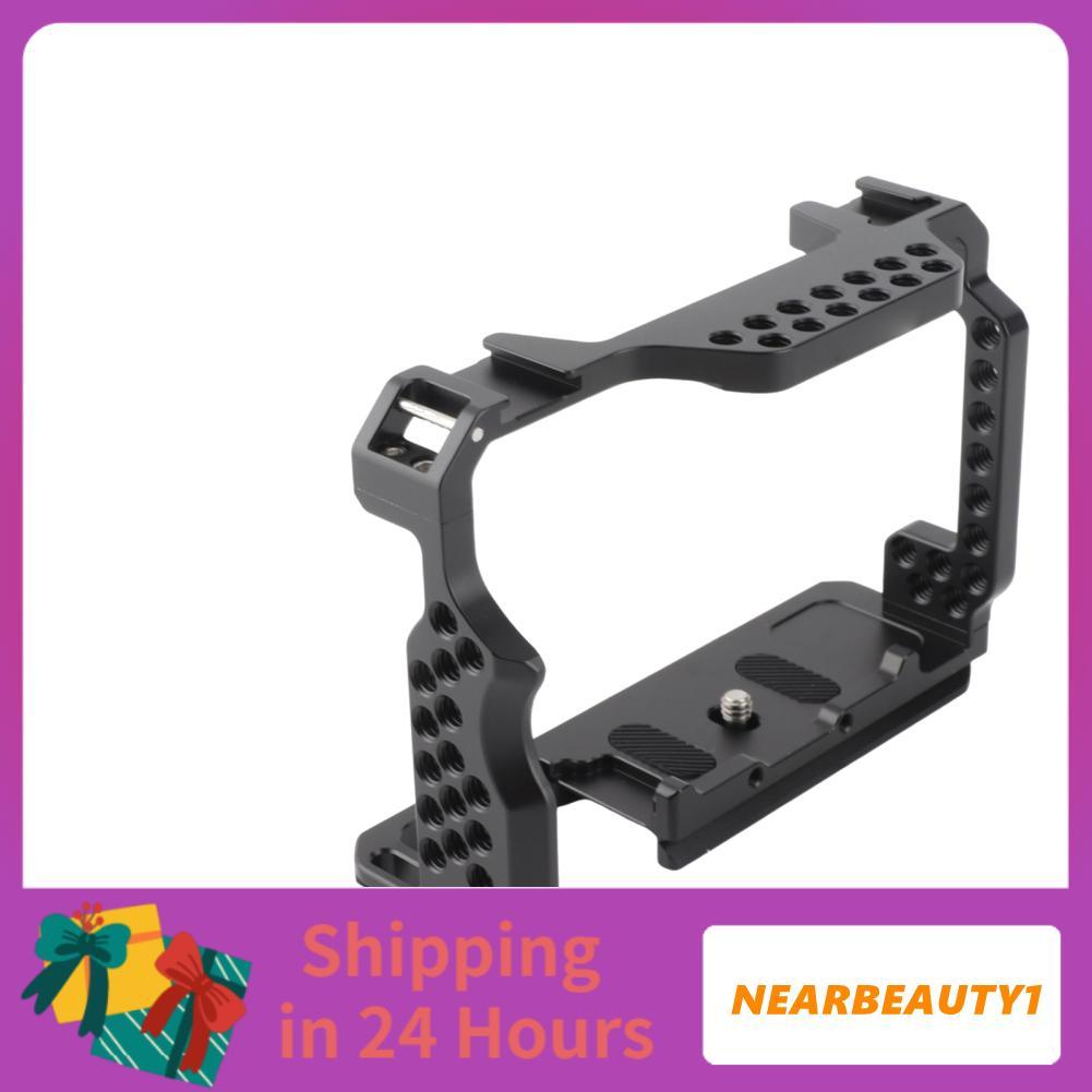 Nearbeauty1 Nearbeauty1 อลูมิเนียมอัลลอยด์กล้องวิดีโอ RIG สำหรับ A7R III/ A7 II/ A7III