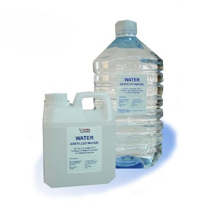 Distilled Water 2 Litres น้ำกลั่นใช้หล่อเย็นกับคอมพิวเตอร์