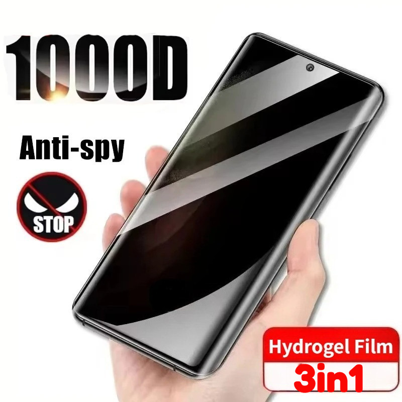 3in1 คาร์บอนไฟเบอร์กลับฟิล์มสําหรับOppo K11x K11 K10 K10x K9s K9 K7x K7 K5 K3 K1 Anti-Spyความเป็นส่ว