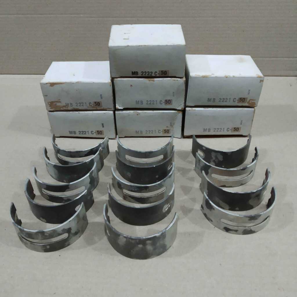 แบริ่งหลักโลหะ MS757 C-50 ชุดแบริ่งเครื่องยนต์ Clevite