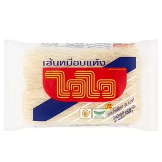 [สินค้าส่งด่วน] ไวไวเส้นหมี่ อบแห้ง 180ก. WAI WAI WHITE NOODLE 180G.