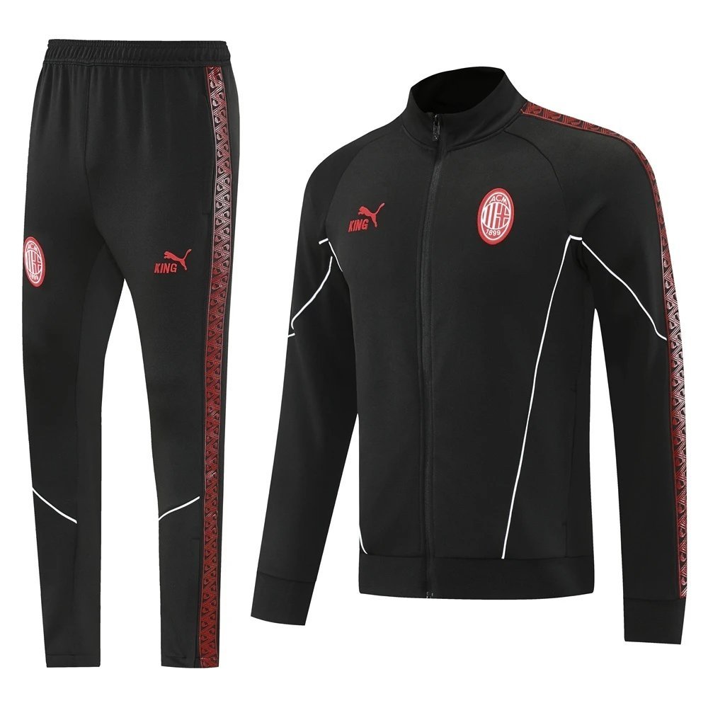 สไตล์ใหม่ 25-26 Milan Jersey 2025 ฤดูใบไม้ร่วงฤดูหนาว ac Milan เสื้อแจ็คเก็ต ac ชุดทีม Modridge Jers