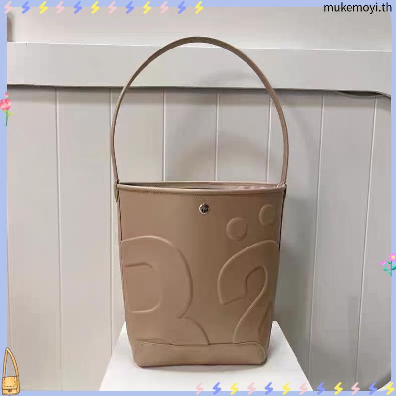 💢🔥OUTLETS 💯แท้ Rally The Bag Whisper Rally กระเป๋า กระเป๋าหนัง Rally Movement Bucket Bag