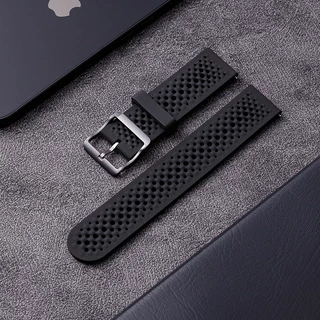 22 มม.ซิลิโคนสําหรับ Xiaomi S5/S4 47 มม.Breathable กีฬานาฬิกาสําหรับ Xiaomi นาฬิกา 5/S3/S2/S1/Redmi นาฬิกา 5Active/5Lite สายรัดข้อมือ