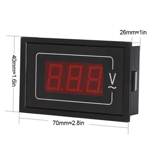 AC Meter DL85 AC80-500V 100A 60A Dual Display แรงดันไฟฟ้า Current Meter เครื่องตรวจจับความถี่ Meter Amperimetro LED โวลต์มิเตอร์แอมป์มิเตอร์