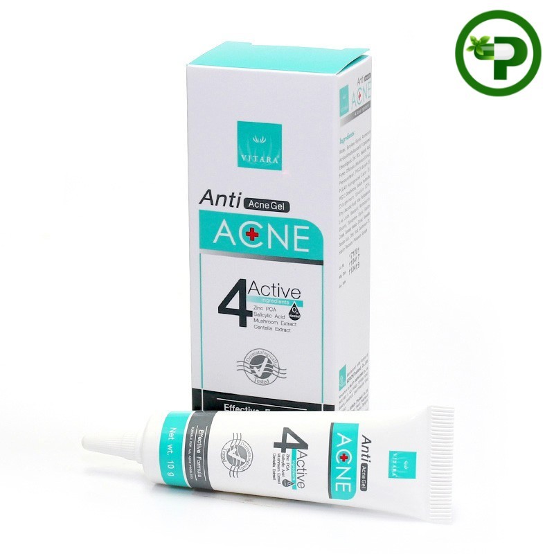 VITARA Anti ACNE Gel 10 g แต้มสิว10 กรัม