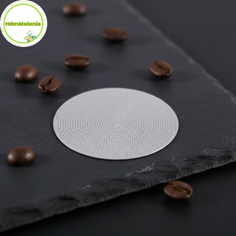 HDMM Espresso Coffee Filter Holder 51mm 53mm 58.5mm Precision 0.2mm Meshpatible with DeLonghi Brevil