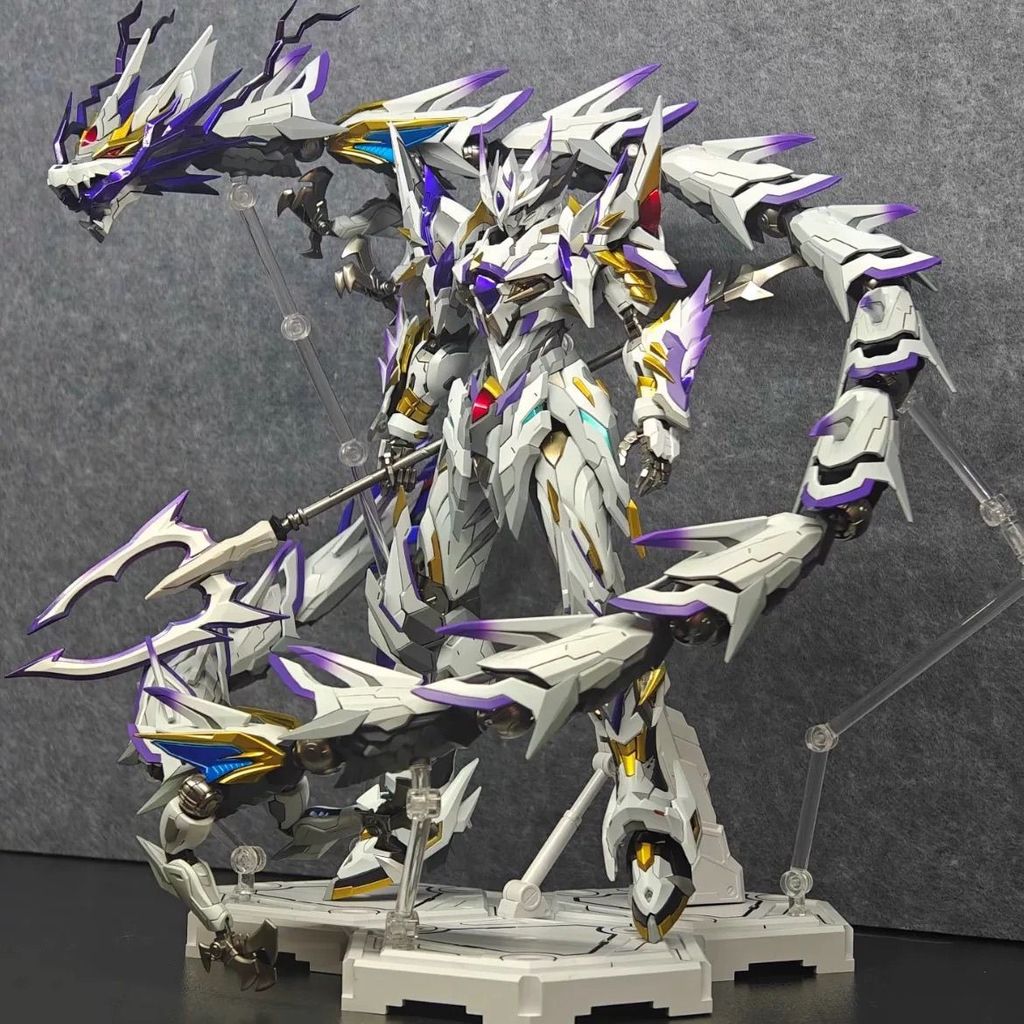 Modong Nuclear Gundam Mecha Toy Nezha Ao Bing Figure-made ทั่วไป Bai Qi Lu Bu Zhao Yun และรุ่นประกอบ