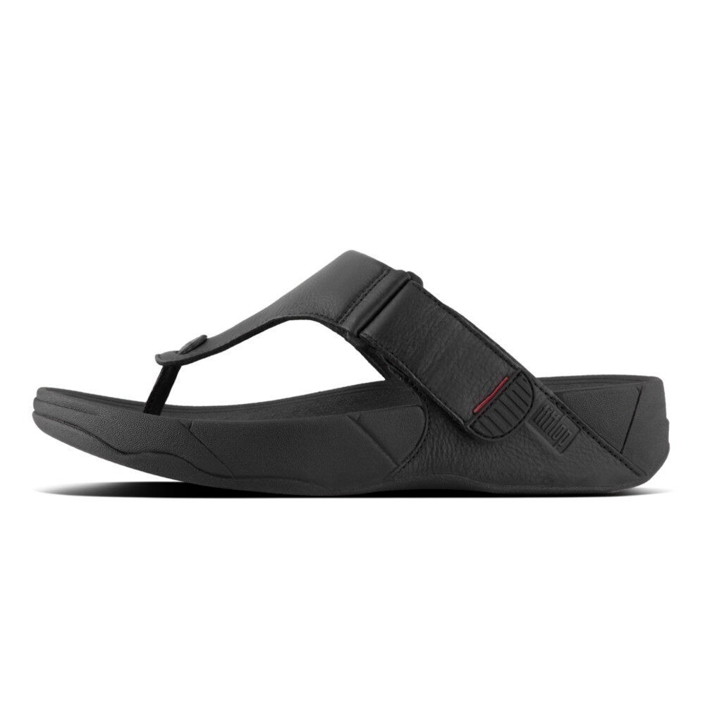 FITFLOP TRAKK II รองเท้าแตะแบบหูหนีบผู้ชาย รุ่น 279-090 สี All Black ราคา ถูกที่สุด ดีลบีเคเค แกลเลอรีภาพที่ 2