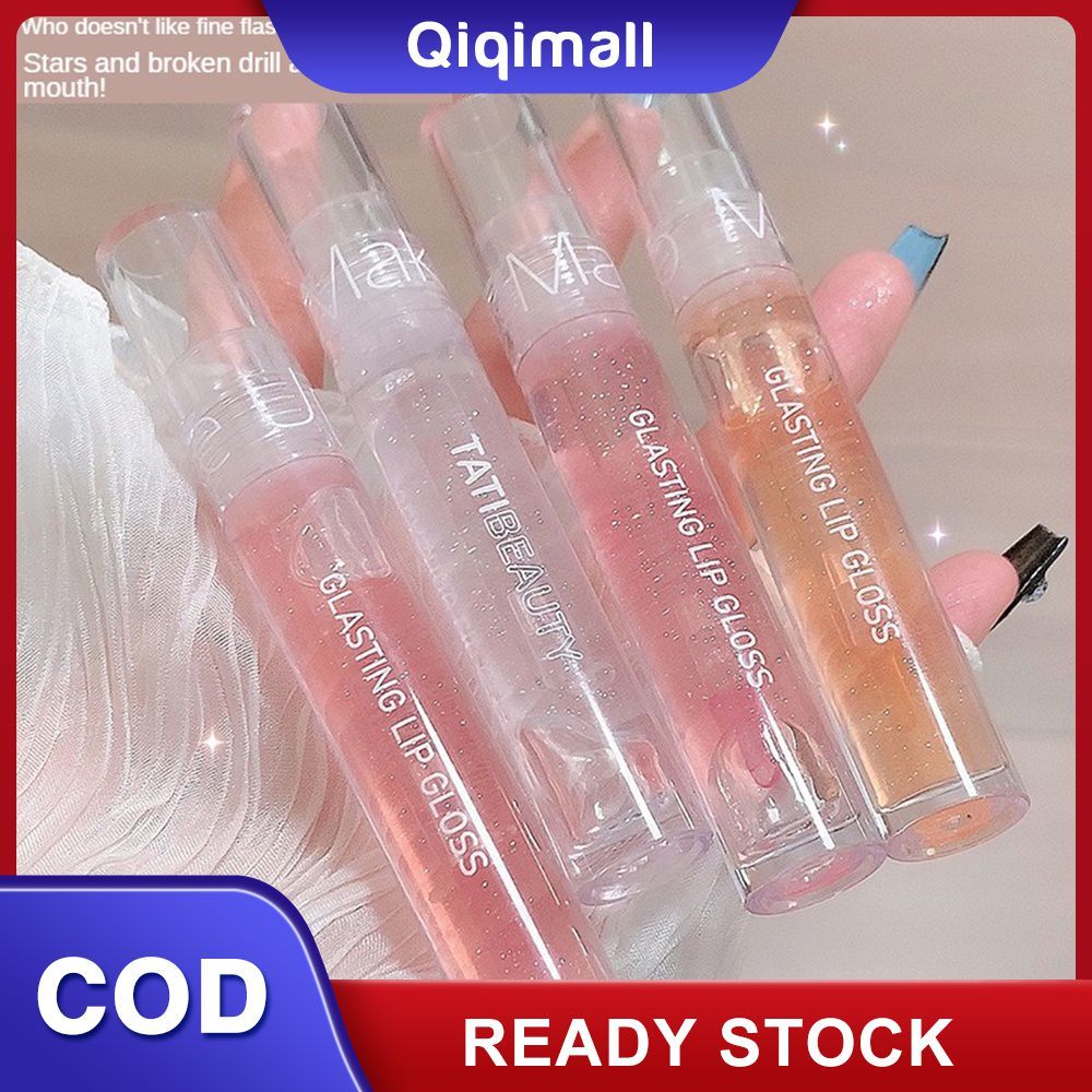 TATI BEAUTY ลิปกลอสเนื้อบางเบา เปลี่ยนสีริมฝีปาก แต่งแต้มสีผิว บำรุงริมฝีปาก เพิ่มความเงางามให้ริมฝี