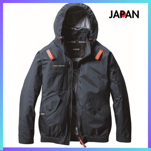 เสื้อพัดลม BURTLE AC2071 ยูนิเซ็กซ์ เสื้อทำงานสำหรับฤดูร้อน | Ships from Japan