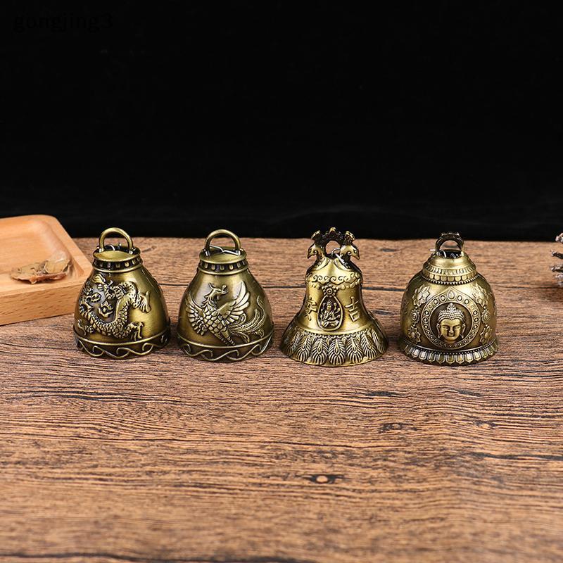 Gongjing3 1PC กระดิ่งโบราณสําหรับ Lu Lu Luy Blessing Feng Shui Wind Chime Bell th