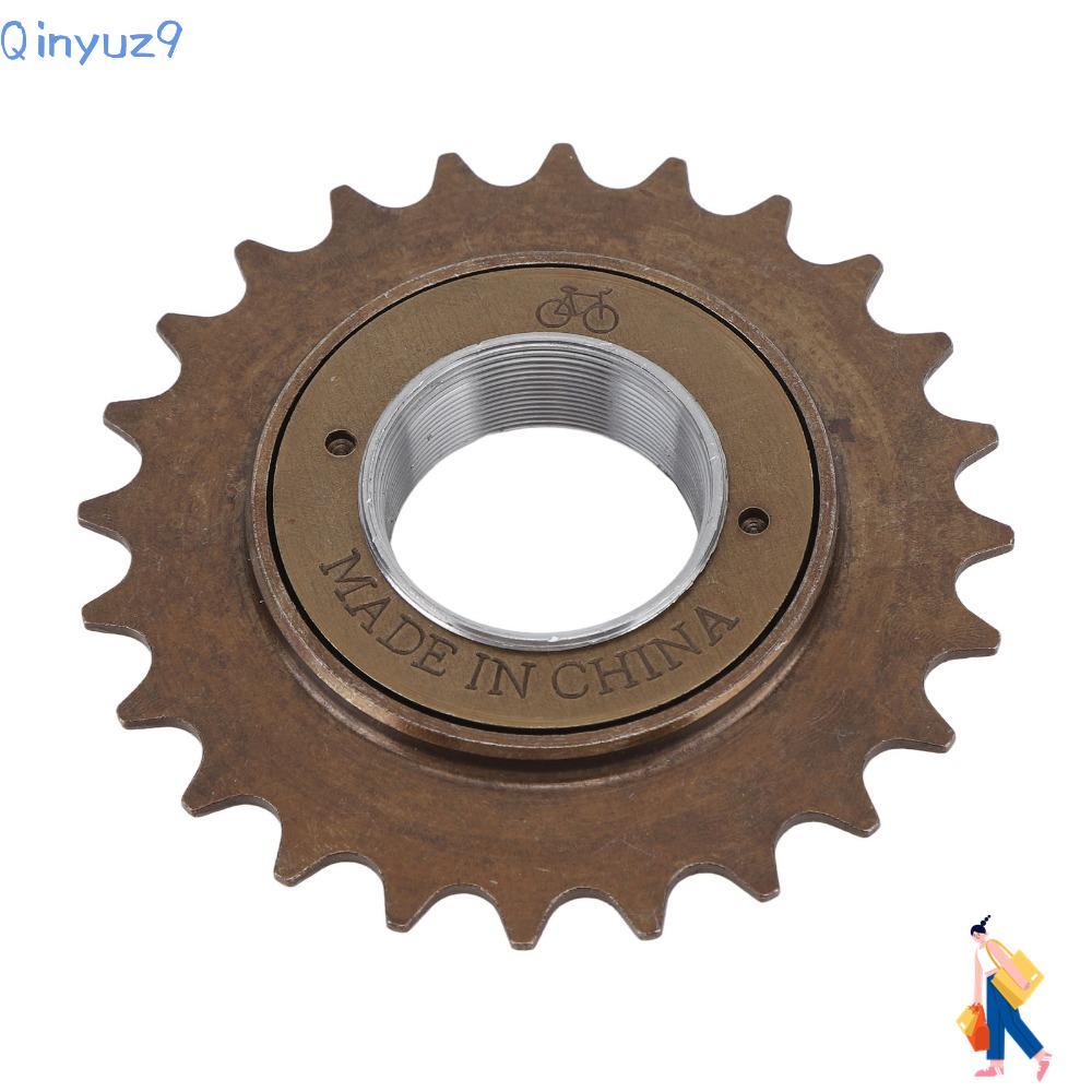 QINYUZ9 จักรยาน Freewheel, 24 ฟันเหล็กจักรยาน Freewheel เปลี่ยน,ทนทานน้ําหนักเบา 10 ซม.OD ติดตั้งง่า