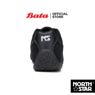 Bata บาจา North Star รองเท้าผ้าใบสนีคเกอร์ แบบผูกเชือก สำหรับผู้หญิง รุ่น RETRO RACE สีดำ 5206194