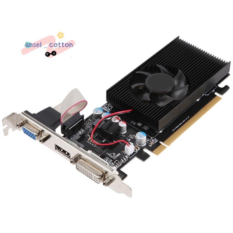 GT210 1GB DDR2 64Bit กราฟิกการ์ด PCIE 2.0 GPU - ใช้งานร่วมกับ DVI VGA Desktop Video Card