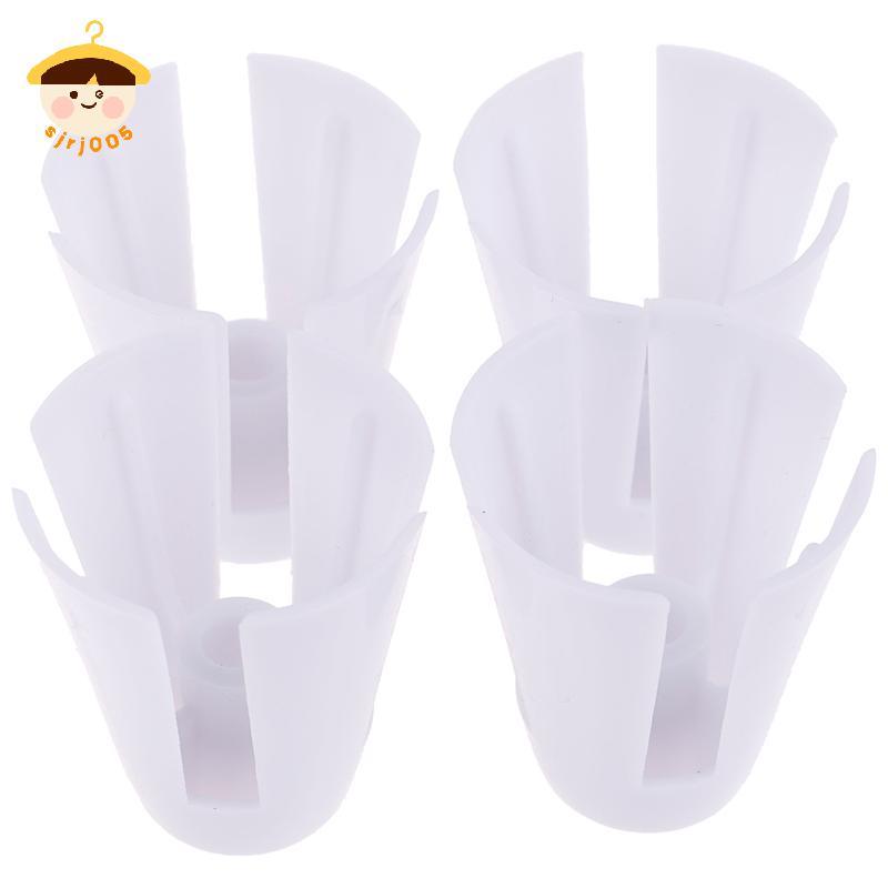 〔8C05〕 4 ชิ้น/เซ็ตเกลียว Spool กรวยผู้ถืออุปกรณ์เย็บผ้าสําหรับ Janome 644D 744D 〔8C〕
