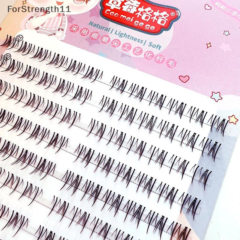 FO Lower Lashes ธรรมชาติ Lower Lashes Segmented Lower Lashes เดี่ยวขนตาเครื่องมือแต่งหน้า Eyelash Ex