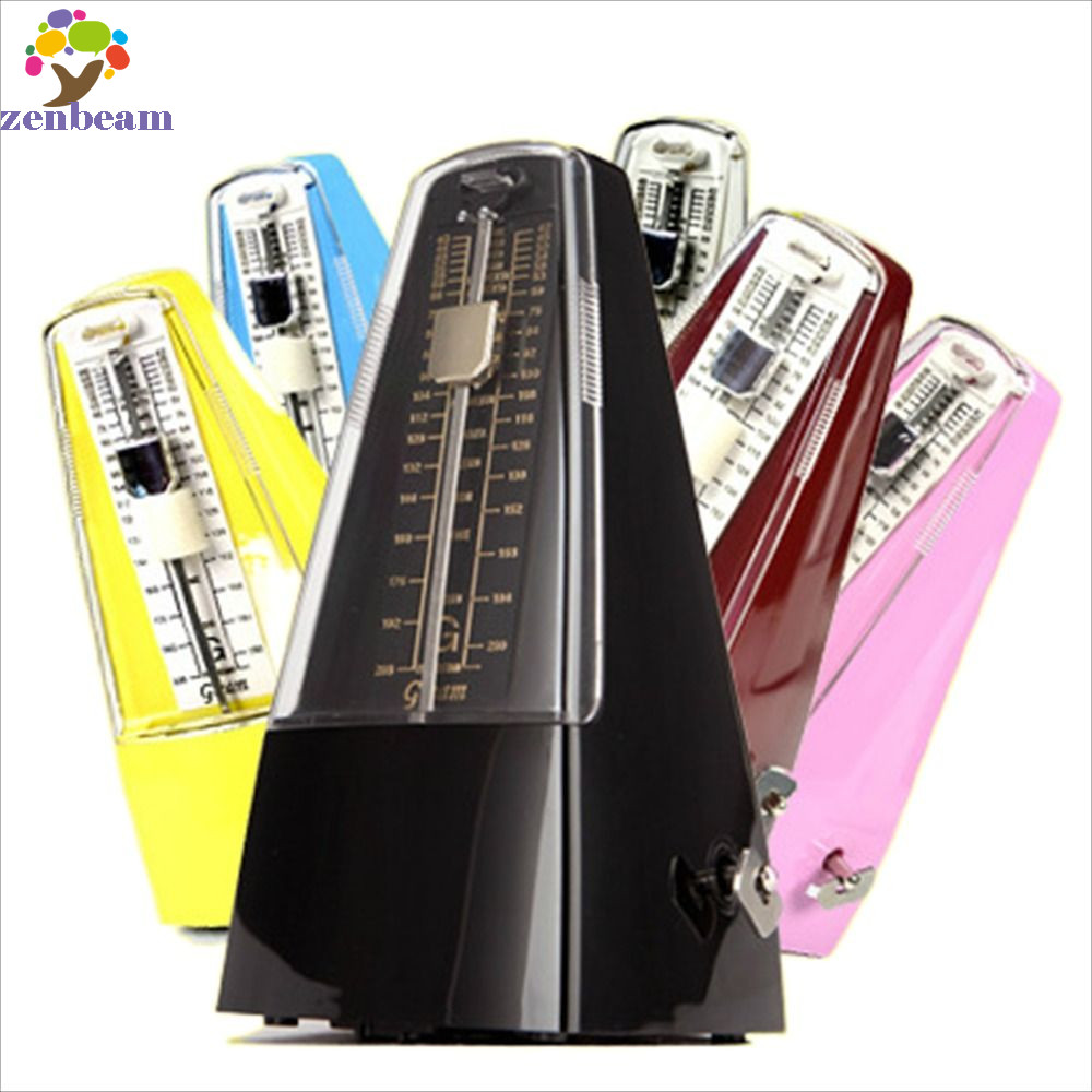 ZENBEAM Mechanical Metronome, ความแม่นยําสูงเสียงดังเสียงเปียโน Metronome, กีตาร์อุปกรณ์เสริมการเคลื่อนไหวโลหะสไตล์วินเทจเครื่องดนตรีกีตาร์ Metronome ไวโอลิน Ukulele