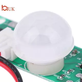 UK 1 PC 3.7V DIY โคมไฟพลังงานแสงอาทิตย์ Board Control Sensor Night Light โมดูล Controller อินฟราเรด Human Body Induction Solar Circuit Board TH