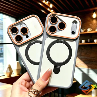 ใหม่บางเฉียบพลิกวงเล็บเคสโทรศัพท์แม่เหล็กสําหรับ ไอโฟน 17 มือโปร สูงสุด 11 12 13 14 15 16 มือโปร สูงสุด 2 ใน 1ปลอกแข็งกันกระแทกปก