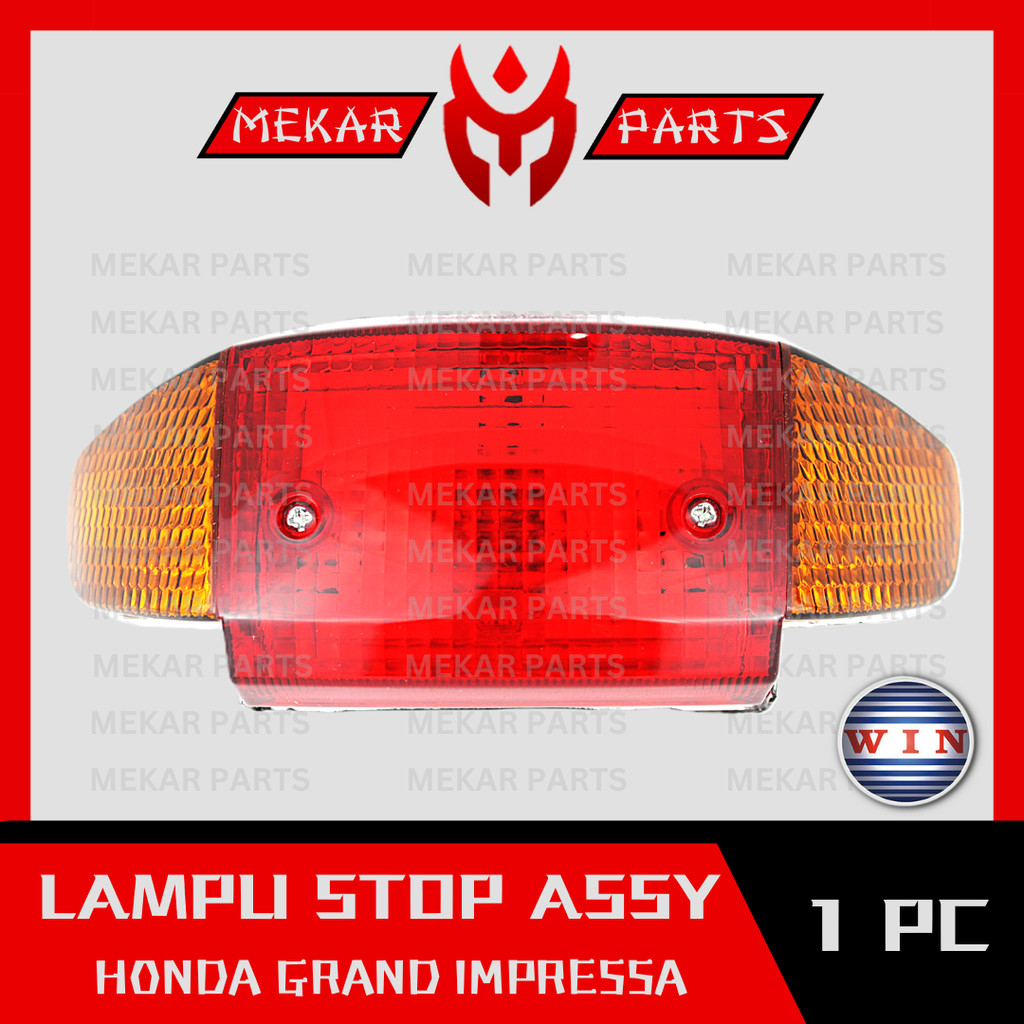 MEKAR-PARTS/WIN-STOP- LAMPS-ASSY/BACK-LIGHT/REAR/COMB/TIIL/LAMP/REAR/REM/MOTORCYCLE/HONDA/GRAND/AD/A