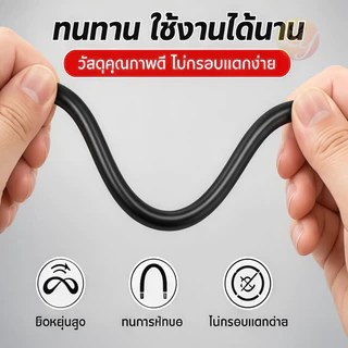 ✨รุ่นใหม่2026 สายต่อปลั๊กไฟ 2500w สายปลั๊กไฟ ยาว 1.5/5/10M สายไฟพัดลม power extension cord 250V 6A