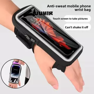 UUMIR Forearm Armbands, ที่วางโทรศัพท์สายรัดข้อมือกันน้ํากันเหงื่อ,ปลอกแขนวิ่งสายรัดความจุขนาดใหญ่แบบพกพา