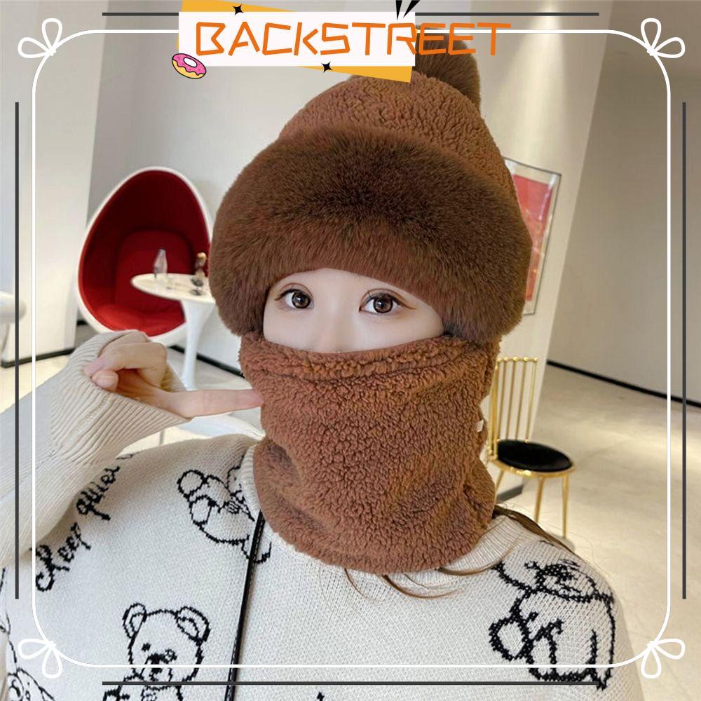 BACKSTAGEBIES Hat Outdoor Windproof Cycling Hat Scarf Set