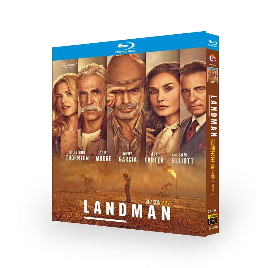 แผ่นบลูเรย์ดราม่าแดนแมน‎ / Landman Season 2 (2026) 2BD G01