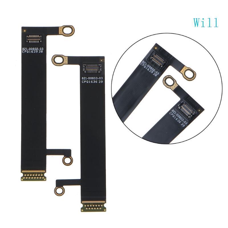 จะ 2 ชิ้น Backlight Flex Cable Connector เปลี่ยนสาย LED Flex สําหรับ