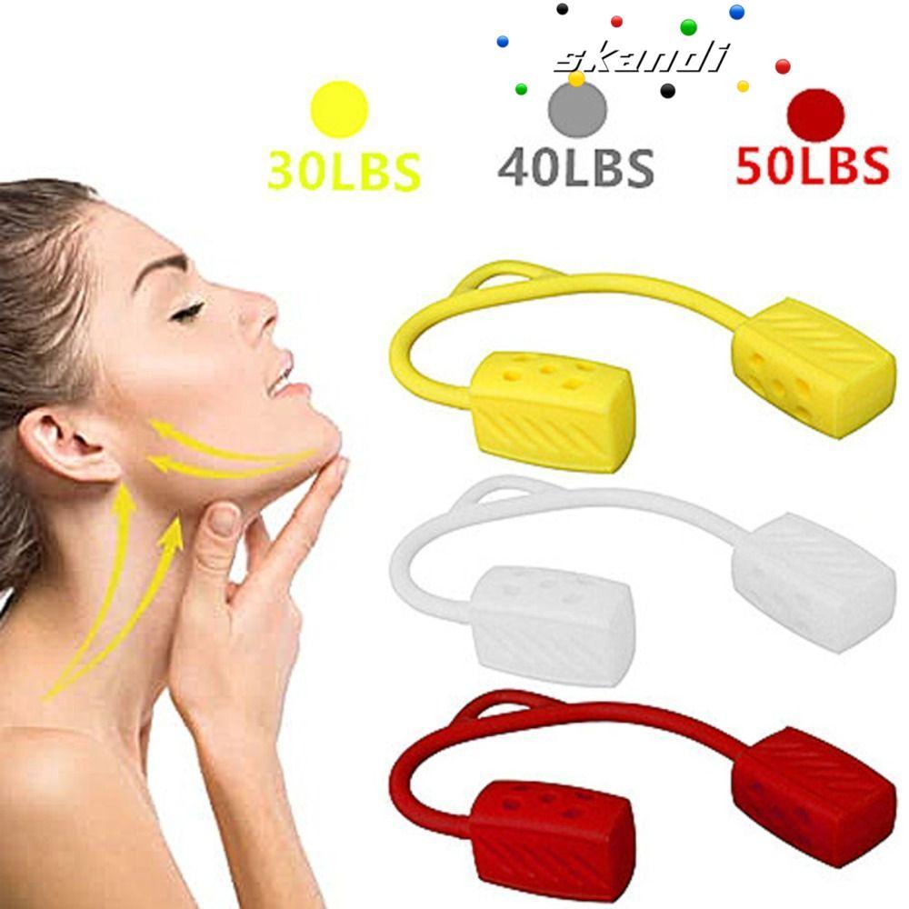 SKANDI คอ Toning, อัพเกรด 30/40/50lbs Jaw Exerciser, ความงามคางคู่ลด Jawline Exerciser กล้ามเนื้อ Fa