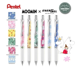 ปากกาเจล Pentel Energel รุ่น BLN75 ขนาด 0.5 MM ลาย Kawaii / Rabbit / Moomin / Flower / Ocean