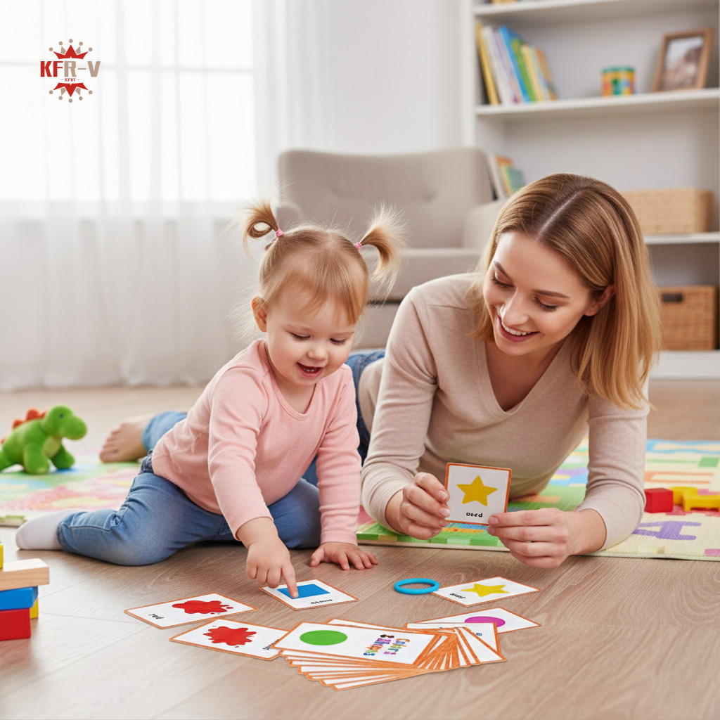 Emotion Flashcards สําหรับเด็กการ์ดการเรียนรู้ความรู้ความเข้าใจของเล่นเพื่อการศึกษากันน้ําแบบพกพา