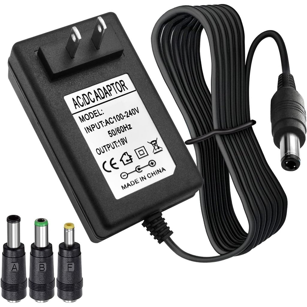 19V AC DC Charger สายไฟสําหรับ Eufy RoboVac 11S 12 15C 25C 30C 35C, Pure Clean PUCRC 15 25 26B 90, C