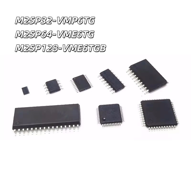 ยี่ห้อใหม่ M25P32-VMP6TG M25P64-VME6TG M25P128-VME6TGB 25P 32 64 28 V6G
