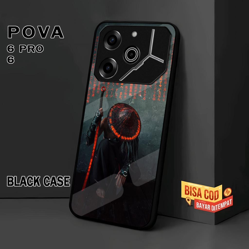( RC 8 ) Kesing Case Sofcase Glossy สําหรับ Tecno Pova 6 l Pova 6 Pro 5G พร้อมอะนิเมะ Motif l บทคัดย