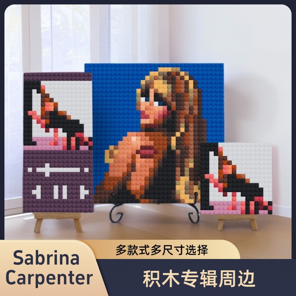 SabrinaCarpenter Building Blocks สินค้าอัลบั้ม DIY Building Blocks